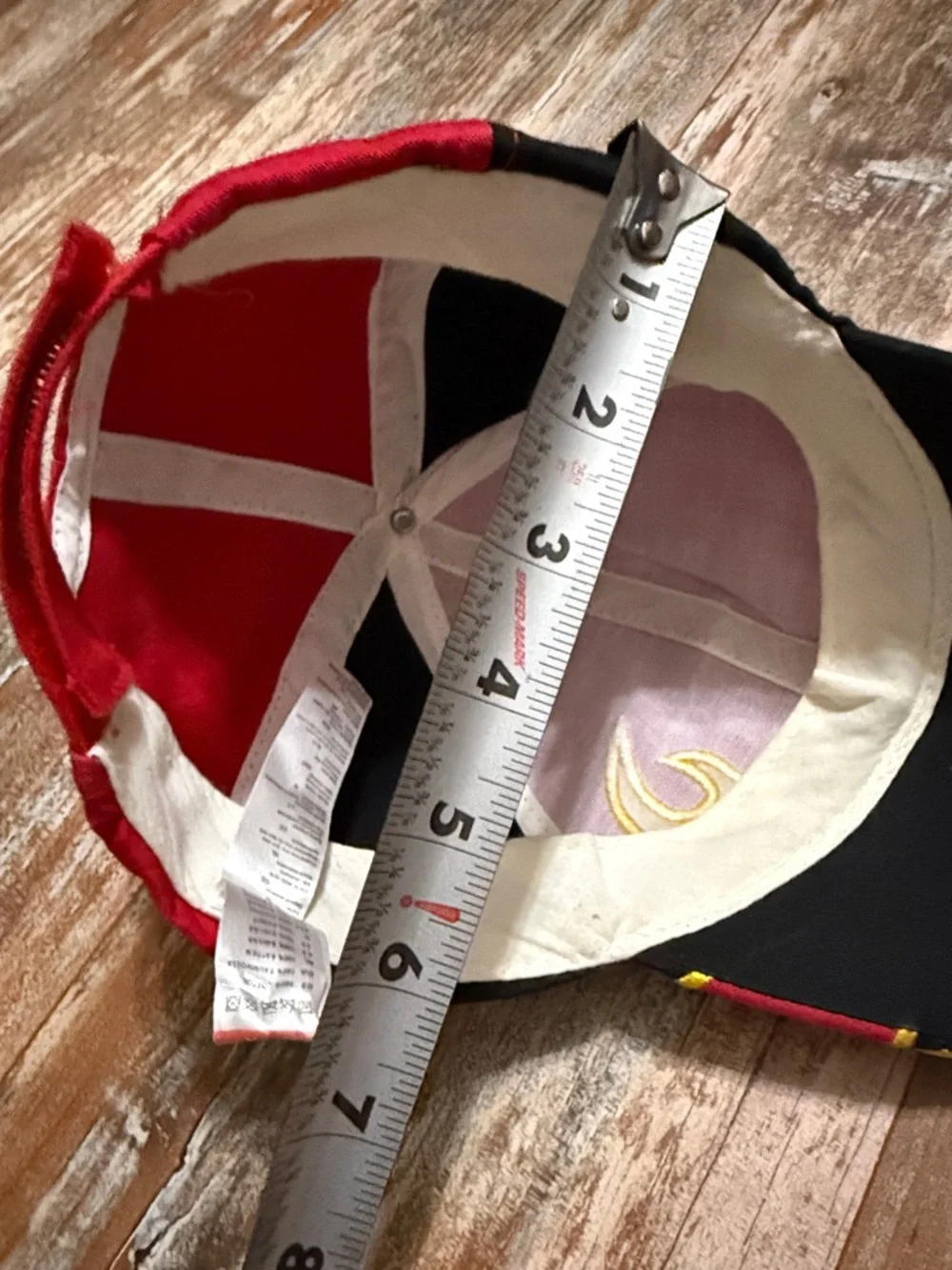 Germany Red & Black Flame Baseball Cap